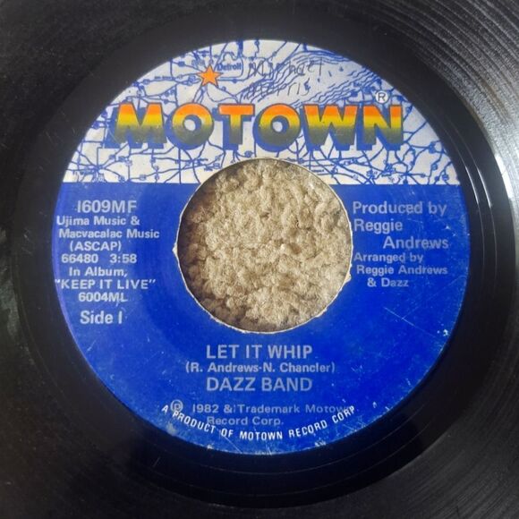 Dazz Band - LET IT WHIP/EVERYDAY LOVE 45' Vinyl Record PRE-OWNED - Picture 1 of 3